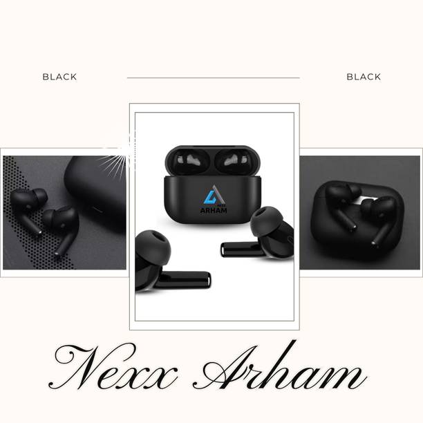 NEXX ARHAM Black Earbuds | True Wireless Stereo | Noise Cancelling Bluetooth Bluetooth