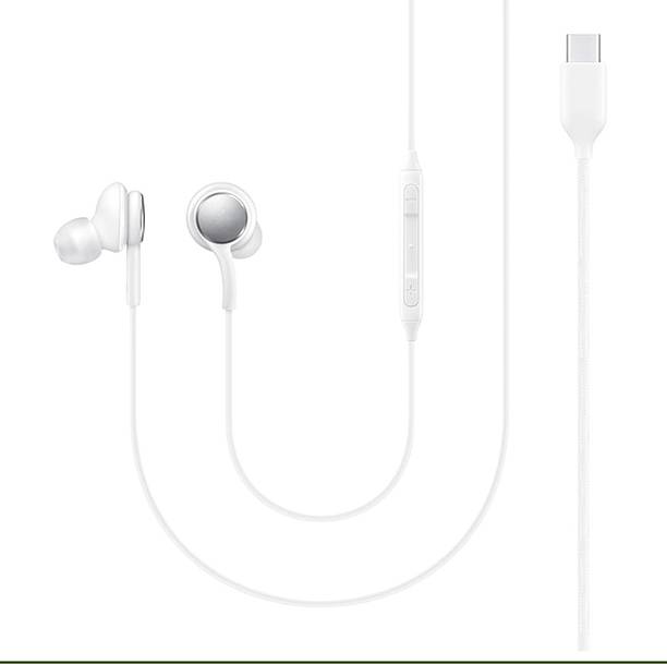 qoviq original Type C Wired Earphones for AKG With Mic, Stereo Audio & Comfortable Fit Wired