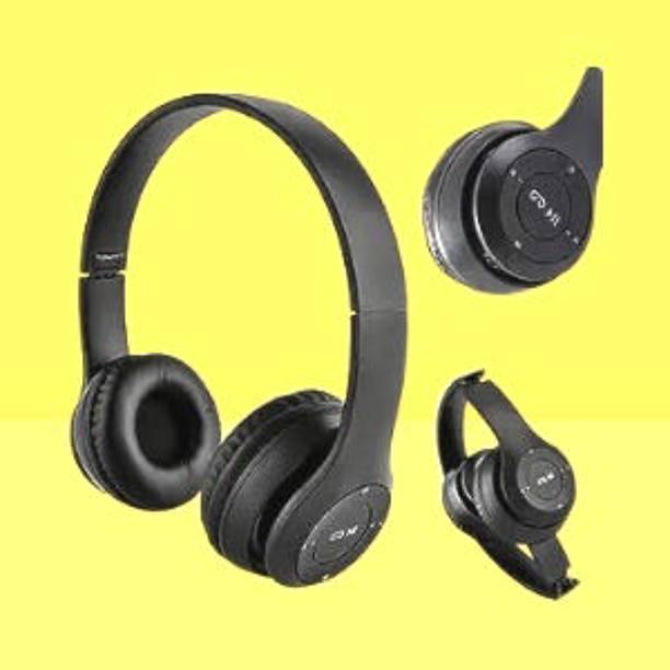 ROAR QS-1016 P47 Headset Super Extra Bass Bluetooth Headset (Furious On the Ear) Bluetooth