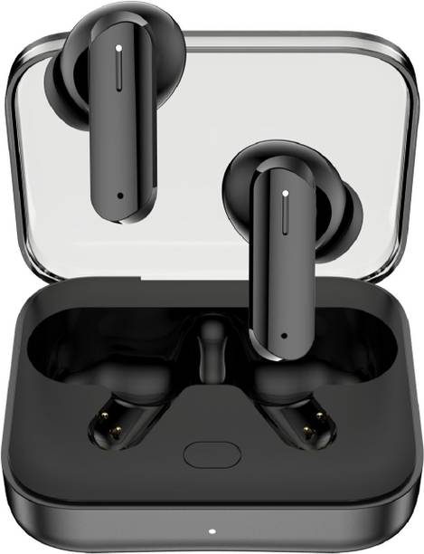 JAZX Buds AR-7 with 52Hrs Payback Music, with 52bB ENC & 12.2mm Drivers & IP55 (BK3) Bluetooth