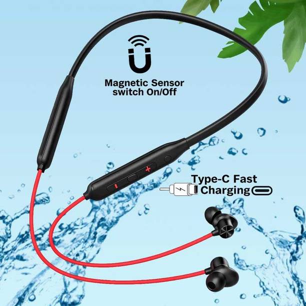 BUDDHIST ENTERPRISES Z2 Bullet -MAGNETIC POWER OFF/ON Bluetooth 5.3 version 72Hr.Playtime Headset-A/1 Bluetooth