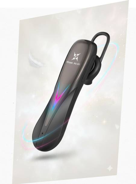 PLUGPULSES BT-X One Side Wireless Bluetooth Headset, Long Battery Life Bluetooth