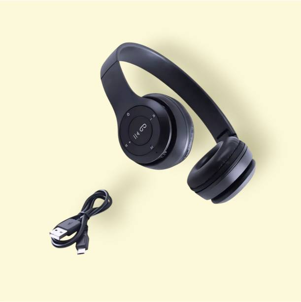 AIZINA Surround Sound Bluetooth Gaming Headphones with Foldable Design_H5 Bluetooth & Wired