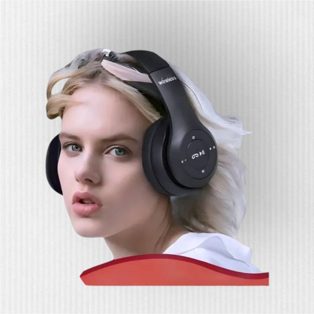 AIZINA Wireless Surround Headphones with Mic & SD Card Support_US Bluetooth & Wired