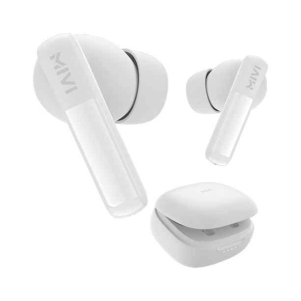 Mivi Duopods K2, 40Hrs PT, HD Call, Fast Charging, 50ms Latency,IPX4, Voice Asst.5.3v Bluetooth