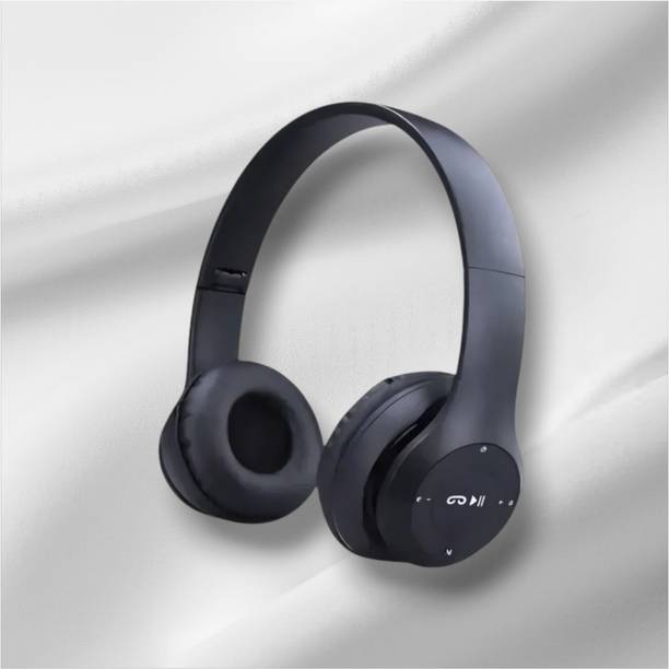 house of common Bluetooth Over-Ear Headphones for Entertainment with Strong Bass_9P Bluetooth & Wired