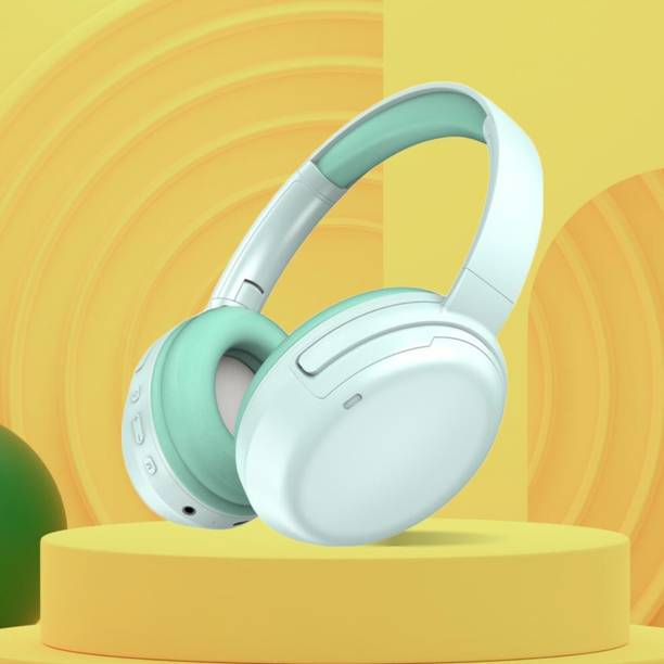 JANROCK 40H Play Super Bass ANC BT Wireless Headphone with Mic Foldable Design & Aux P47 Bluetooth & Wired