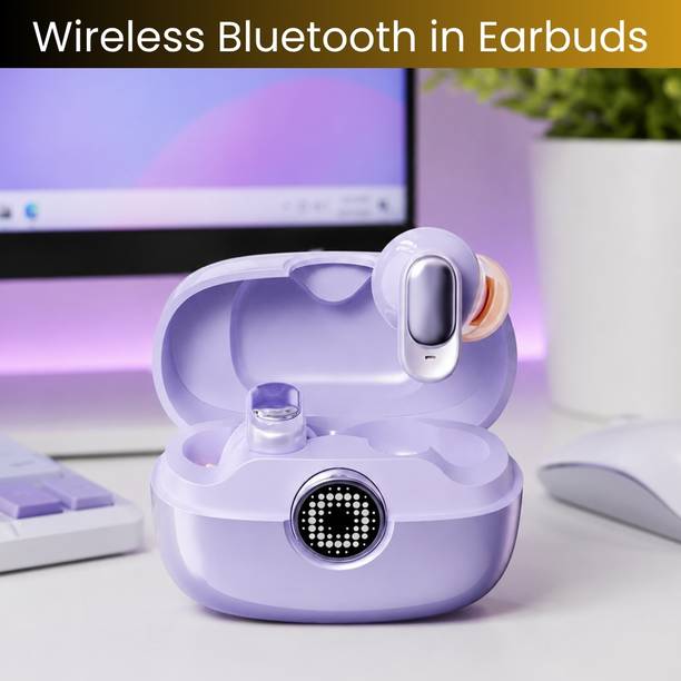 SACRO Wireless TWS Earbuds With ENC Noise Cancellation Technology & Hi-Fi AudioEU348 Bluetooth