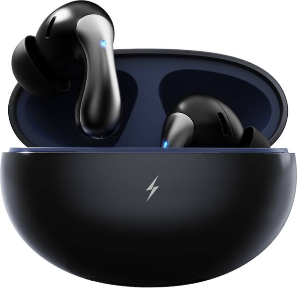 Fire-Boltt Aero Drift TWS Earbuds, Custom EQ Profiles 50H Battery Display Case Quad Mic ENC Bluetooth