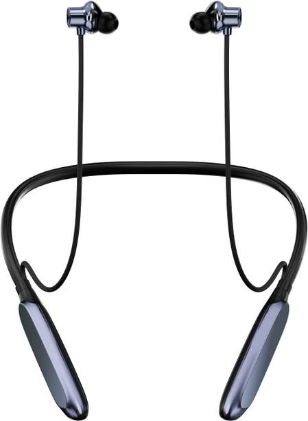 ROKAVO Purple neckband wireless headphone headset earphone earbuds girls girls neckband Bluetooth