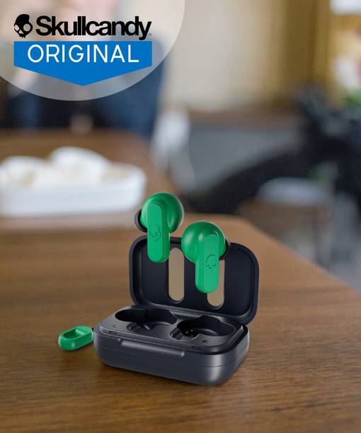 Skullcandy Dime 2 Wireless Earbuds,12 Hr Battery,Microphone, Works with iPhone Android Bluetooth