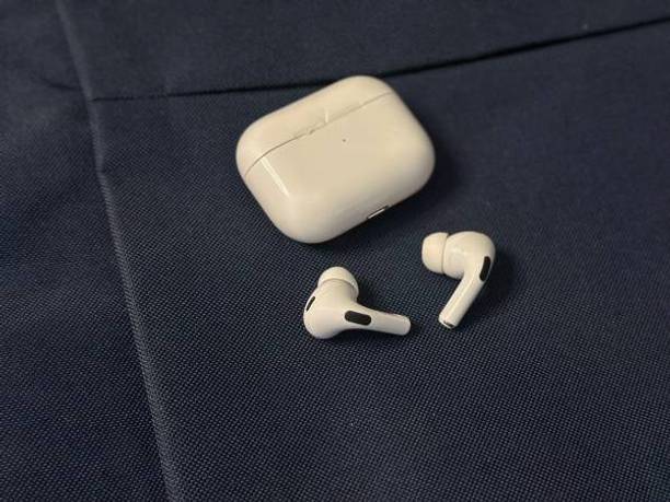 GAGANDEEP WHITE BLUETOOTH EARBUD BLUETOOTH HEADPHONE WITH ANC EARPHONE WITH MIC Bluetooth