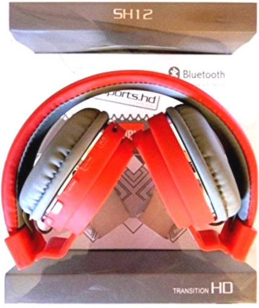 GUGGU GJ-226 SH12 Headset Super Extra Bass Bluetooth Headset (Furious On the Ear) Bluetooth