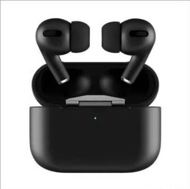 TECHIO Bluetooth Earphones with Mic, Noise Cancellation, Touch Control, Black EARBUD Bluetooth