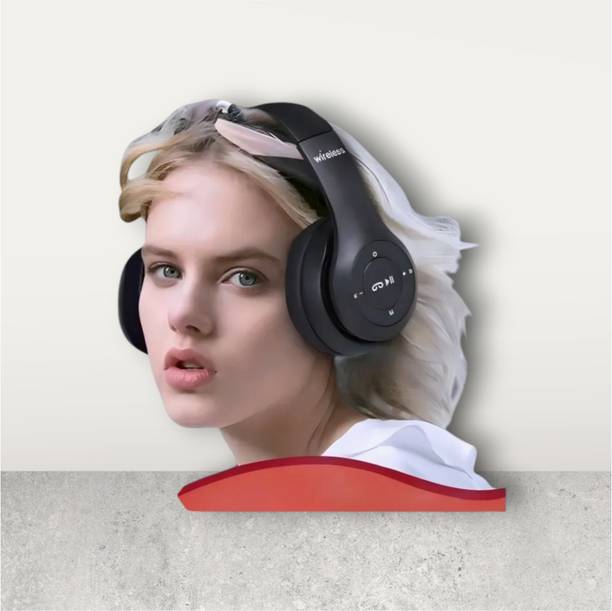 AIZINA Foldable Comfort Headphones with Mic & SD Card Slot_UN Bluetooth & Wired