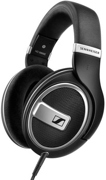 Sennheiser HD 599 SE open-back headphones with wide sound, comfy fit, detachable cable Wired without Mic