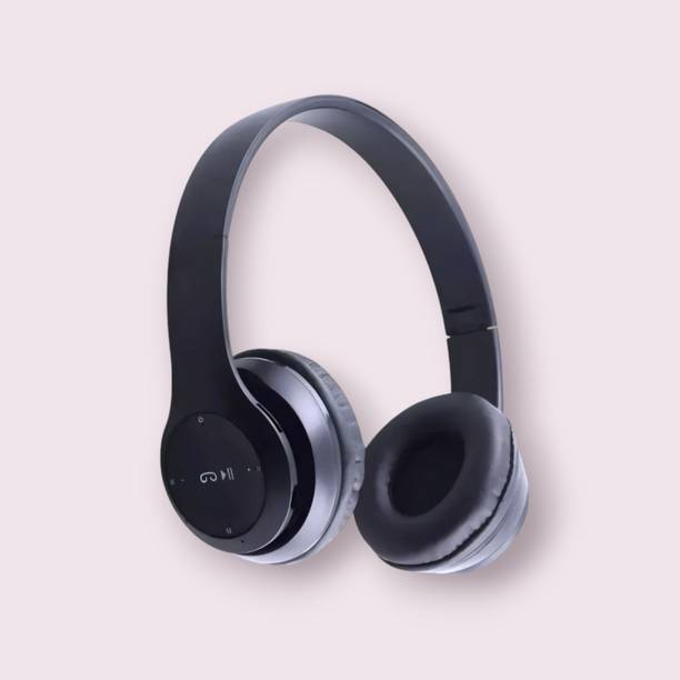 house of common Superior Audio Performance Headphones with Mic & Extended Power_TZ Bluetooth & Wired