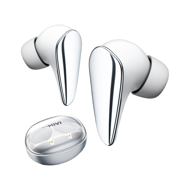 Mivi Duopods I7, 55Hrs PT, HD Call, Fast Charging, 3D Sound, AAC Audio Quality, 5.3v Bluetooth