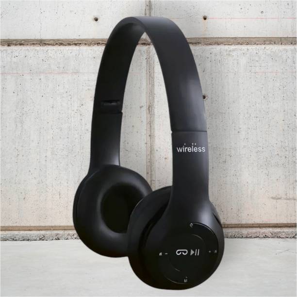 GDS Bluetooth Over-Ear Headphones for Music & Gaming with Deep Bass_94 Bluetooth & Wired