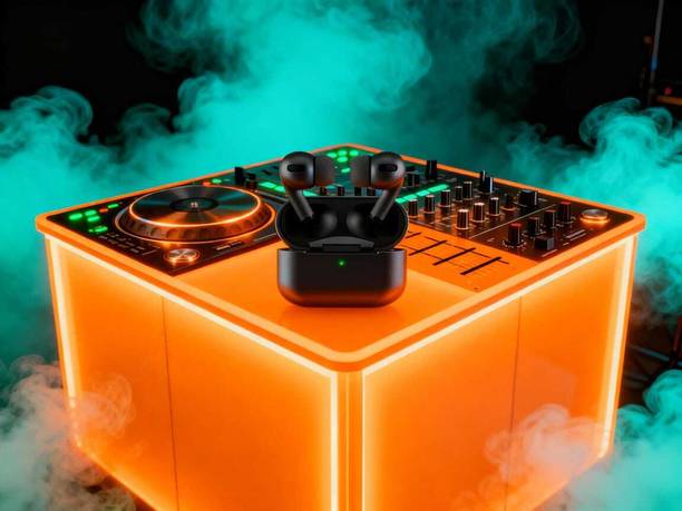 Shivana AIRPOD Black Earbud Bluetooth MCD33 S1 Bluetooth