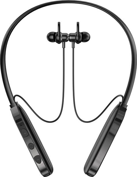IZWI PC-125 Dilbar - 48 Hours Playtime Bluetooth Headphone Neckband Earphone (WHT5) Bluetooth