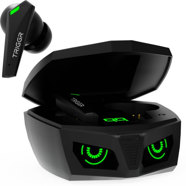 TRIGGR Kraken X1 with Battery Display, 40ms Latency, Quad Mic ENC, 40 Hr, v5.3 Bluetooth