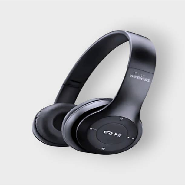 house of common Multimedia Headphones with Mic, SD Card, Long Battery Endurance_S2 Bluetooth & Wired