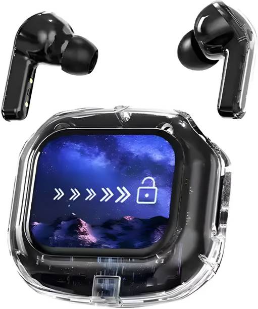 COREGENIX Airmaxx TouchScreen ANC BT Earbud with 35Hr Playback, Active Noise cancellation Bluetooth