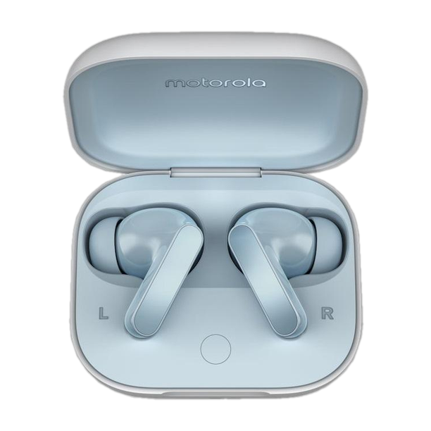 moto buds with Hi-Res Audio, Large 12.4mm driver, 42 hrs playback & IPx4 rating Bluetooth