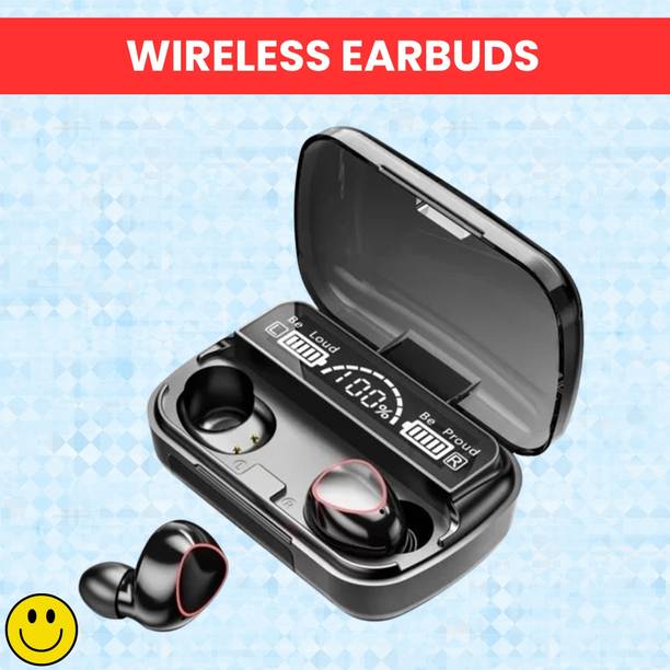 Clairbell M10 Bluetooth Wireless Earbuds LED Display and Touch Control HeadphonesE478 Bluetooth