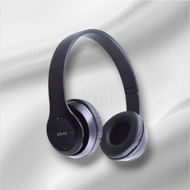 AIZINA Wireless All-Purpose Headphones with Mic, SD Card & Long Battery_SG Bluetooth & Wired