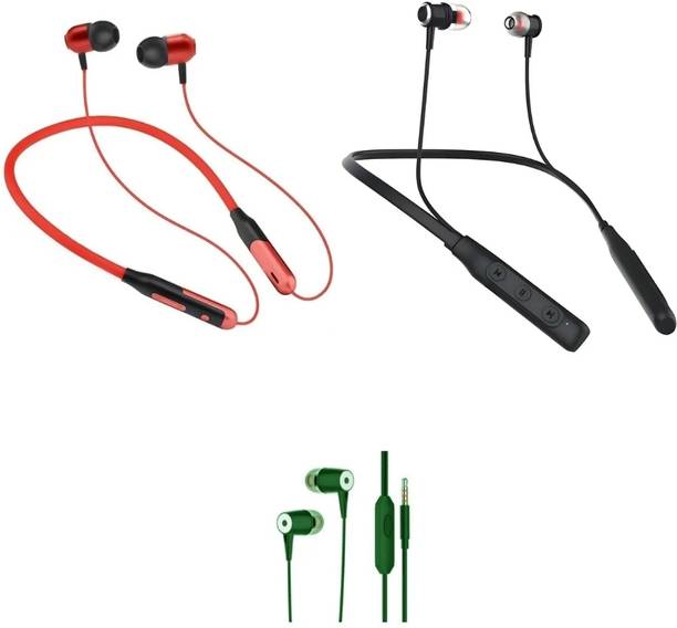 LEVELPLUS Jazz & Bluetooth Music N5 With Sl Cap Neckband Combo 45 Hours Playtime Bluetooth