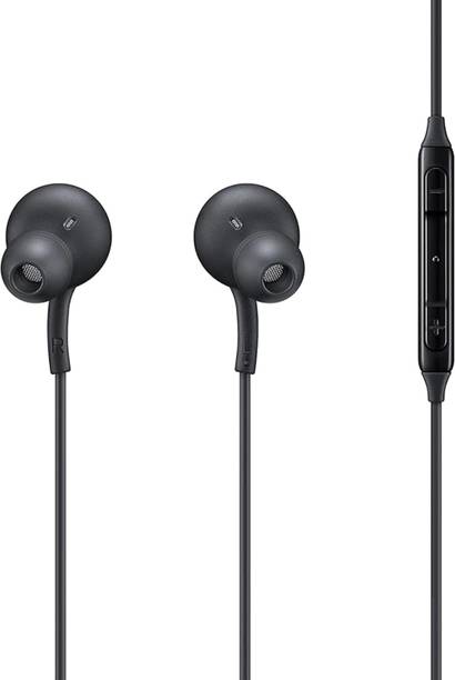RiVOG Type C Wired Earphones : AKG tuned : built-in mic : Inline Remote Wired