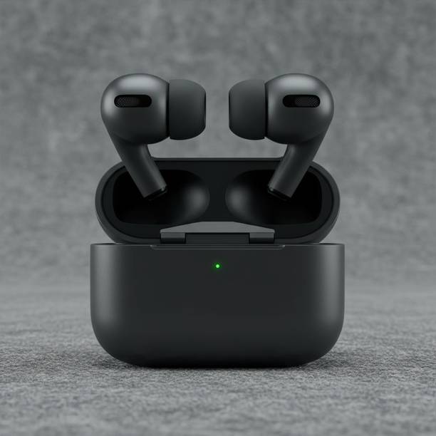 Shivana TWS AIRPOD Black Earbud Bluetooth MCD45 Bluetooth