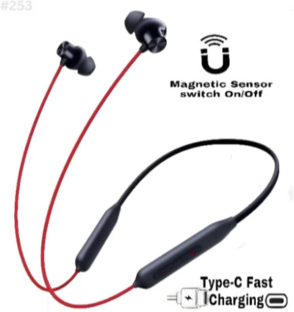 GDS Earphone Upto 40 Hrs* Playtime, Fast Charge, Dual Pairing Bluetooth Neckband_ZPQ Bluetooth & Wired