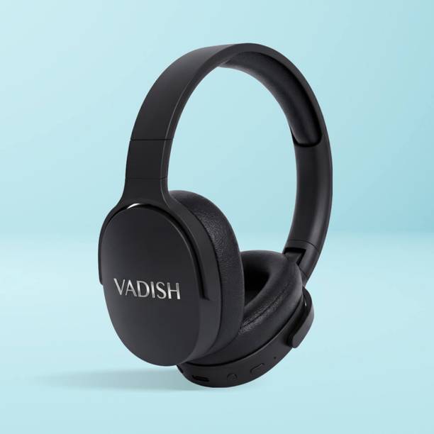 vadish Premium Quality Audio Luxurious Comfort Crystal Clear Sound Super Bass Bluetooth