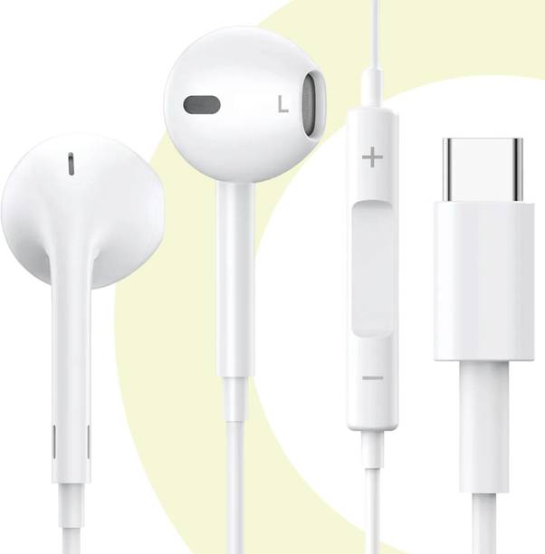MJN Type C Handsfree with Mic y S21 FE 5G/F54/M34/S22 5G[8GBL] Wired