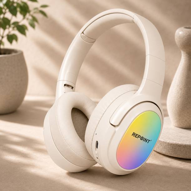 REPOINT Premium Wireless Headphones with Deep Bass Stereo Sound, Foldable Design Bluetooth