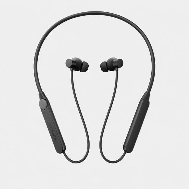 Azania Neckband Pro Active Noise Cancellation, Smart Dial Design, 37 Hrs playtime Bluetooth