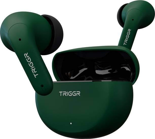 TRIGGR Ultrabuds N3 with Crisp Calling, 50H Playtime, 13mm Drivers, BassXpand Bluetooth