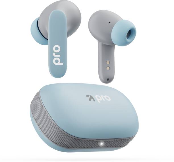 GOBOULT Y1 Pro with Zen Quad Mic ENC, 60Hrs Battery, Fast Charging, Knurled Design, 5.3v Bluetooth