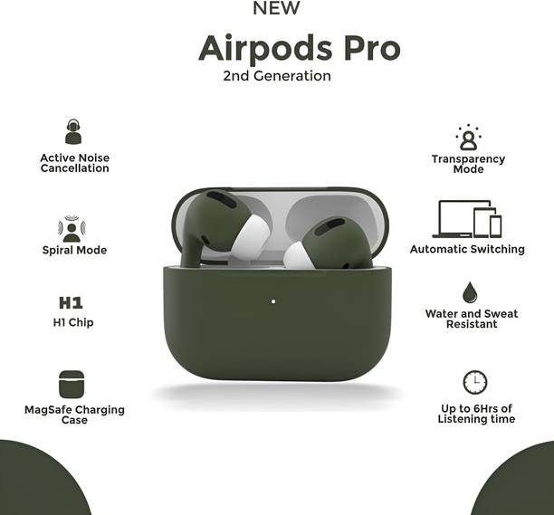 OMY NEW ANC TWS, Ear buds with 48HRS Battery, Fast Charge, Bluetooth & Mic.FKH_79 Bluetooth