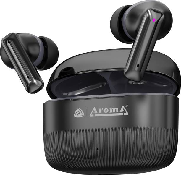 Aroma TWS30 Upto 50Hr Playtime*, Dual Paring, BT V5.3, Fast Charging, Heavy Bass Bluetooth