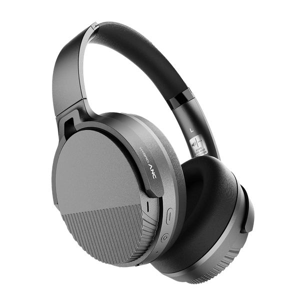 GOBOULT Boost Hybrid ANC Mic, 65H Battery, 40mm Driver, DSP Audio, 5.4v Bluetooth