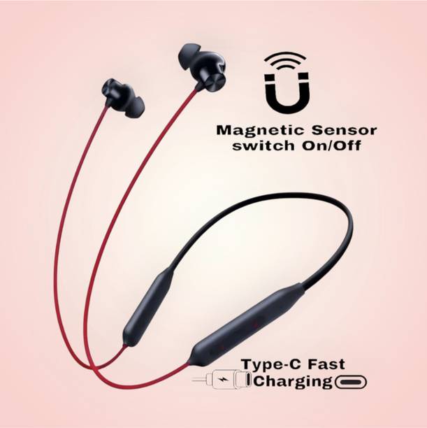 GDS Wireless Neckband, 48Hrs Playtime, Double EQ Mode, Fast Charging_UE Bluetooth & Wired