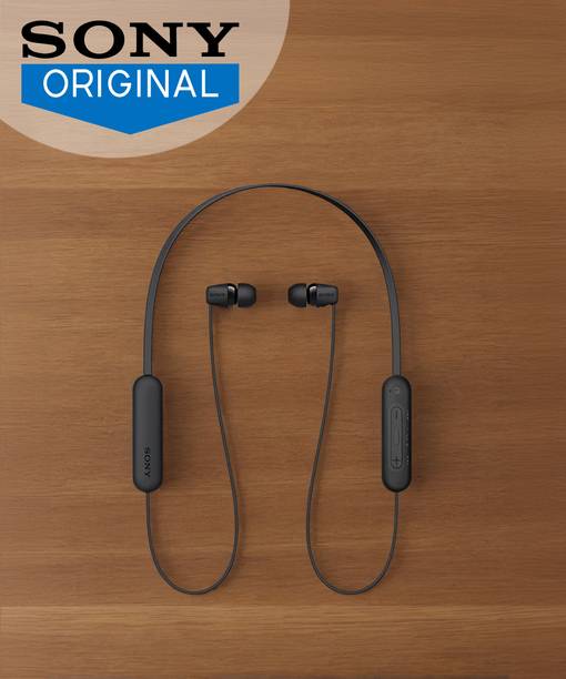 Sony WI-C100 with 25 Hours Battery Life Bluetooth Gaming Headset