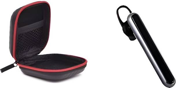 AiFit Single Bluetooth Wireless Earphone Headset with in-Built Mic, Upto 8 Hour Bluetooth