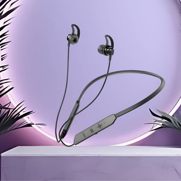 Clairbell BT Max Bluetooth Neckband Lightweight, Wireless Noise Cancellation with Mic M305 Bluetooth