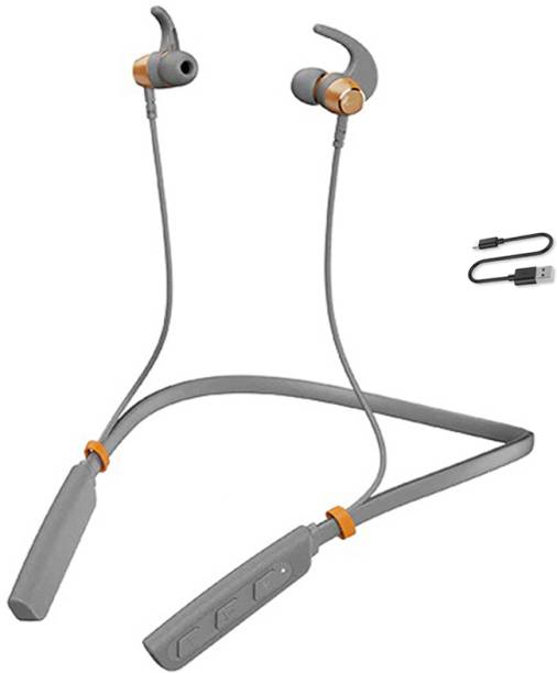TEQIR Bluetooth Wireless in Ear Earphones with Mic, Bombastic Bass, 24 Hrs Music Bluetooth Headset