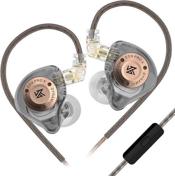 कैसन KZ EDX Pro X IEM Wired Earphones | in-Ear Monitor Headphones, Gaming Earphones हेडसेट